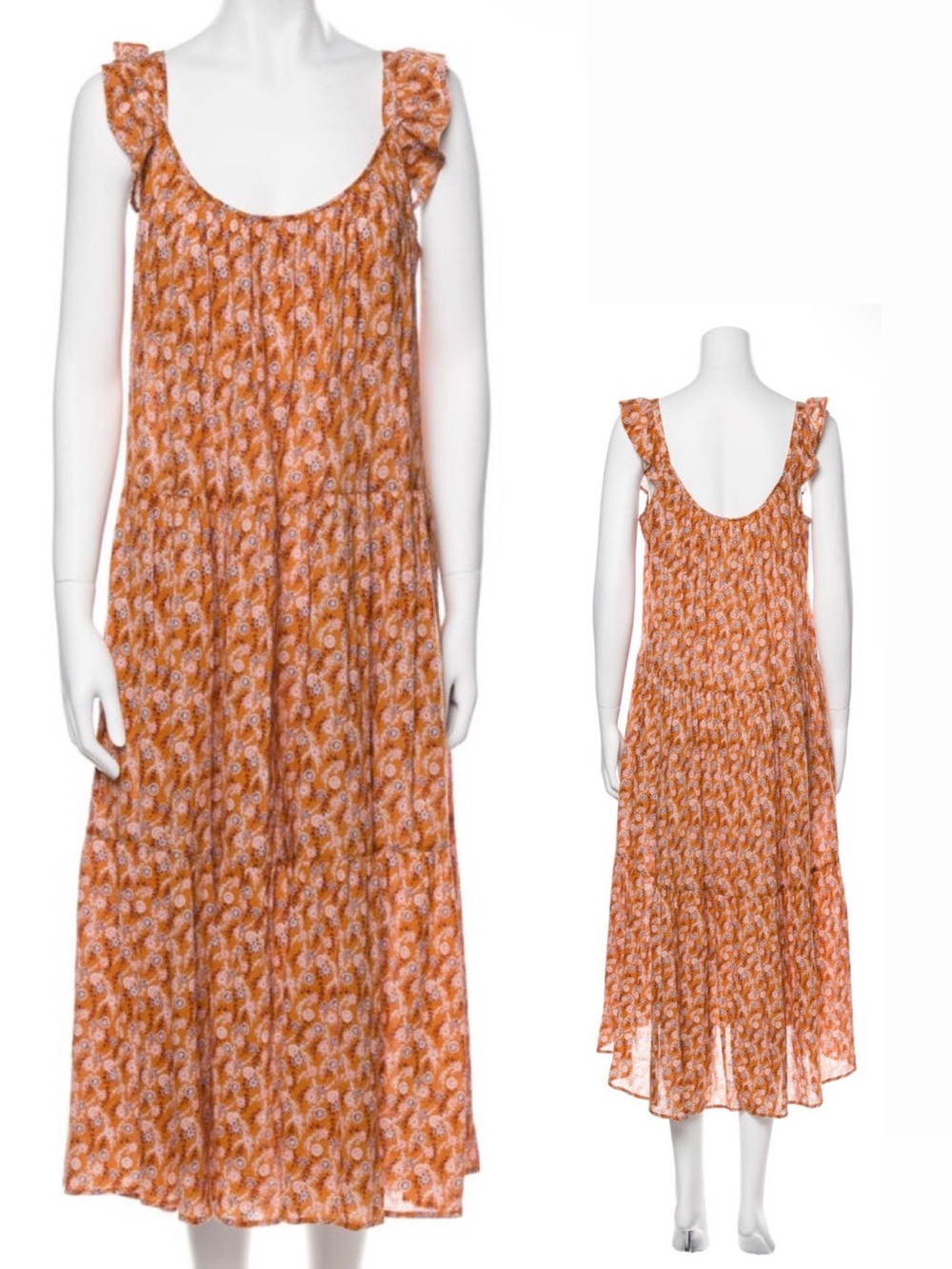 Xirena Runer Laurel Midi Dress, Size M